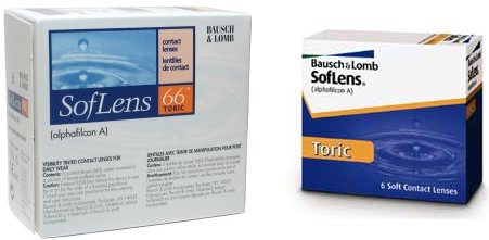 Bausch and Lomb SofLens 66 Toric