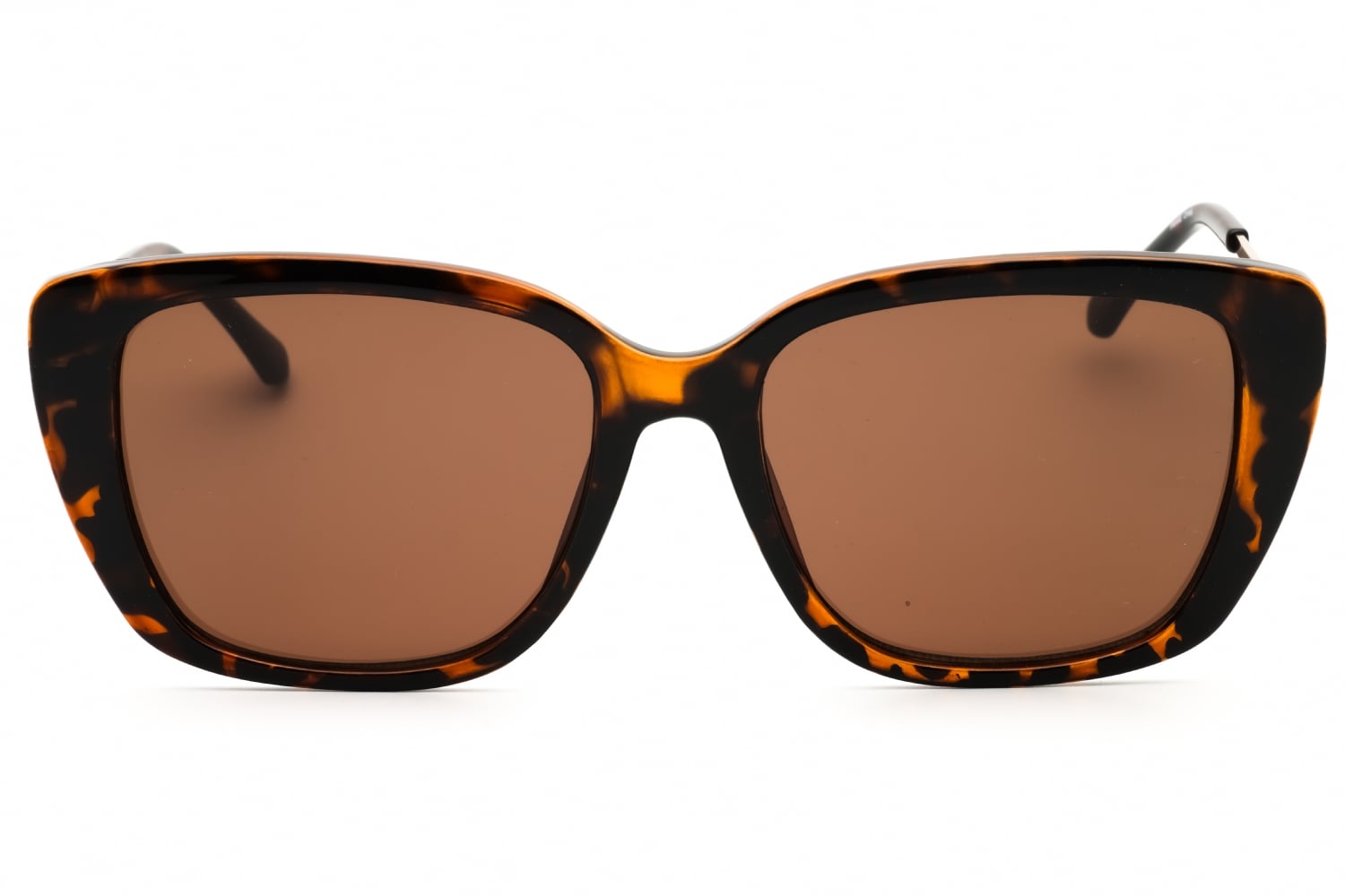{NEW} Draper James Tortoiseshell Square Sunglasses with Brown Lenses Draper James DJ9023 215 55mm Cat Eye Sunglasses Women main image 2