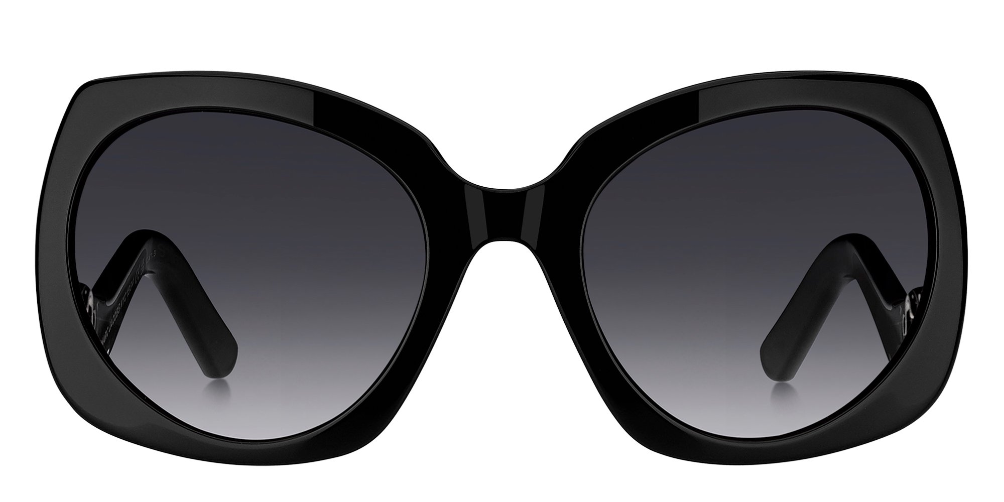 Marc Jacobs Black Oversized Butterfly Sunglasses Marc Jacobs Marc 881/S Butterfly Sunglasses | Fashion Eyewear main image 2