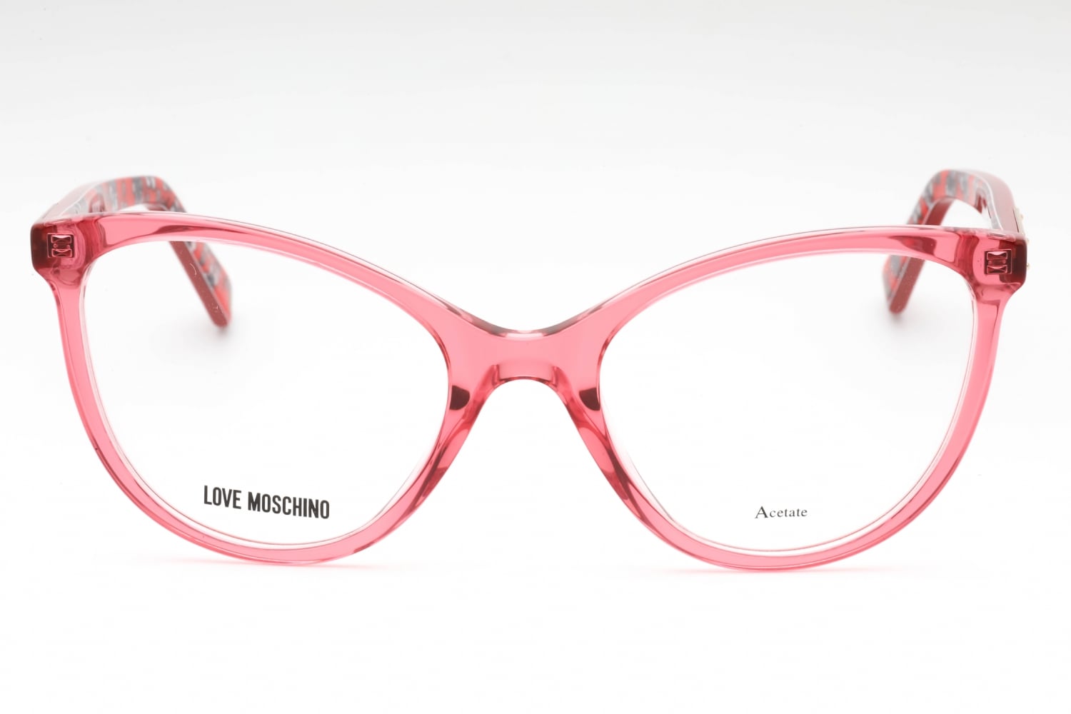Moschino Pink Cat Eye Glasses Moschino MOS607 35J Women main image 4