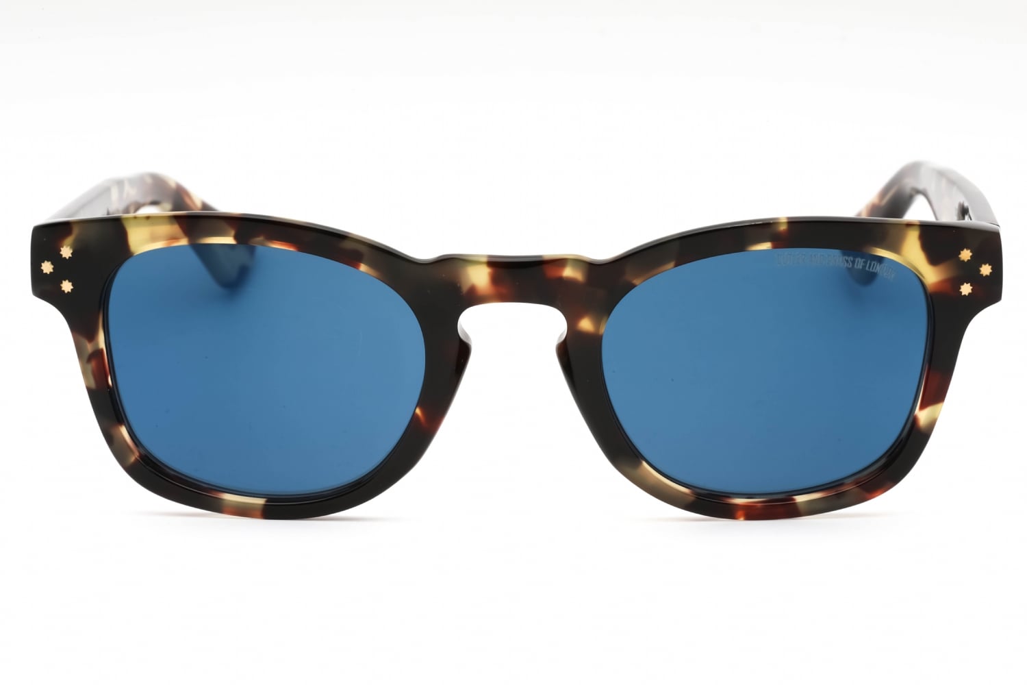 Tortoise Cutler and Gross CGSN138950 Sunglasses — Oval | Opticontacts
