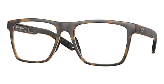 Matte Tortoise Costa Del Mar 6A8026 OCR 820 Eyeglasses — Rectangle