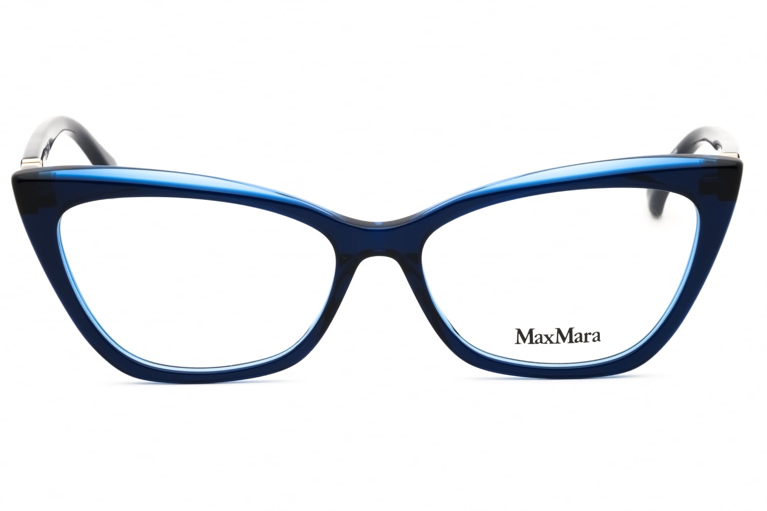 Max Mara Blue Acetate Glasses Women\'s (Frames) MM 1339 Eyeglasses - Max Mara Authorized Retailer  main image 3