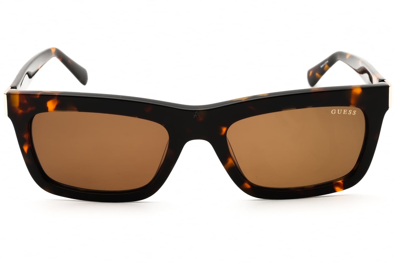 Guess Black Frame Sunglasses with Brown Lenses Amazon.com: GUESS womens Classic Sunglasses, Dark Havana, 54  main image 2