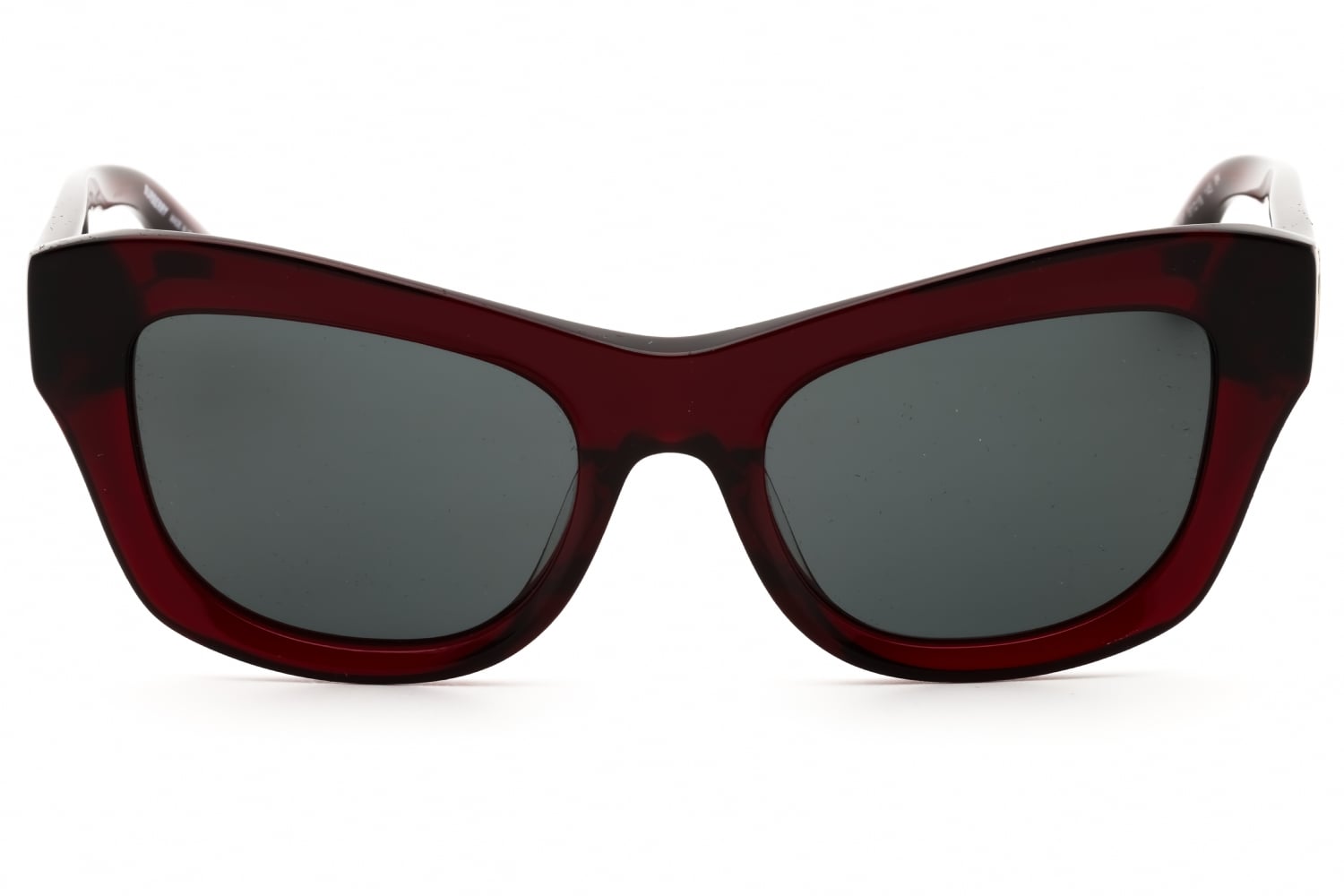 Transparent Bordeaux Burgundy Burberry 0BE4442U Sunglasses — Cat