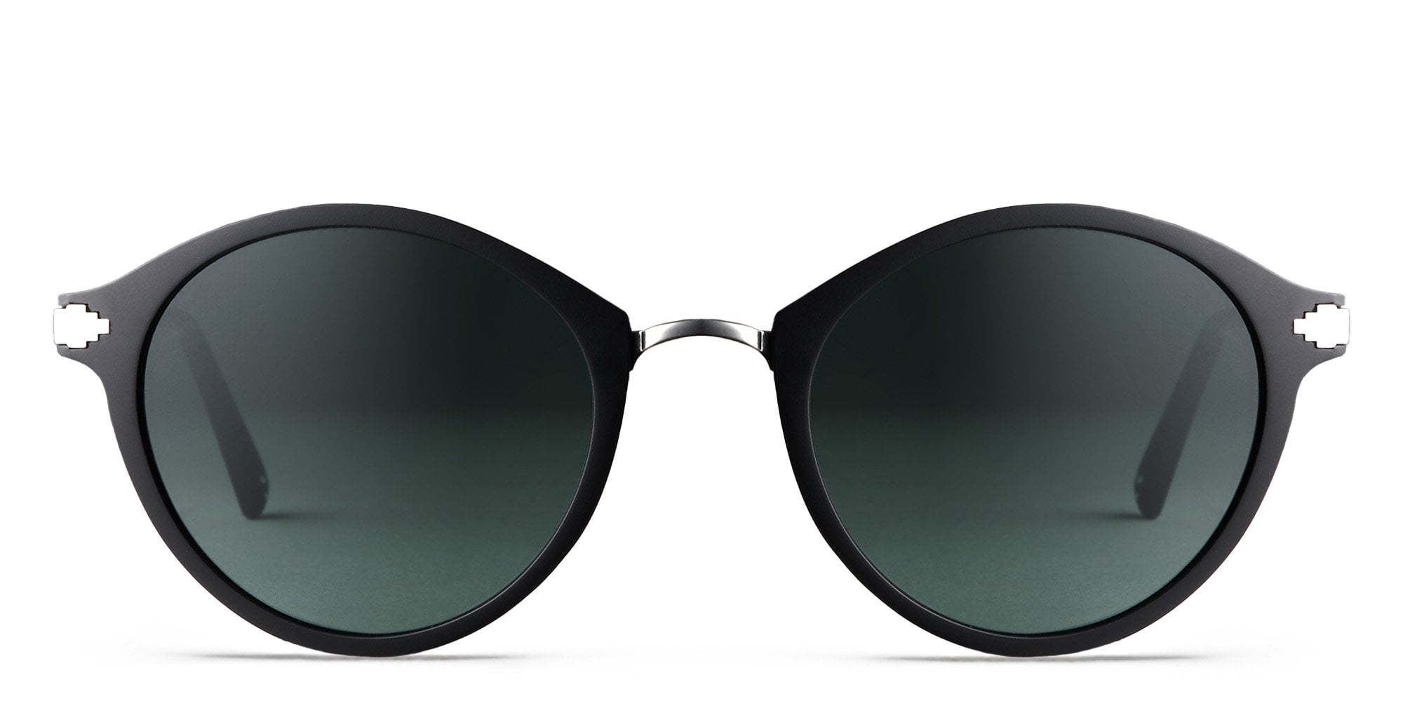 Black Karün Orca Sun Sunglasses — Round | Opticontacts