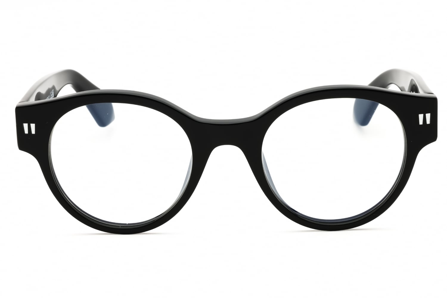 NWT Off-White Style 57 Black Round 55mm Eyeglasses Isabella Cat Eye Black Eyeglasses | GlassesShop main image 2