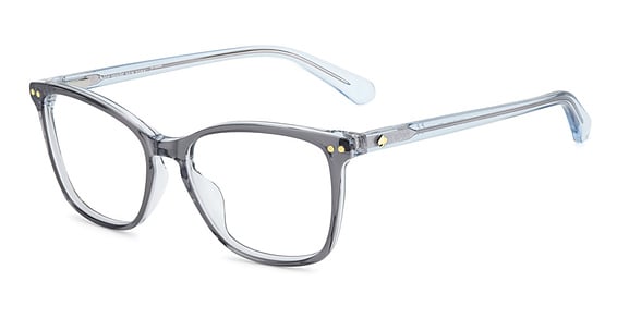 Kate Spade KS Karly 2 - Grey Blue, Acetate, Rectangle frame