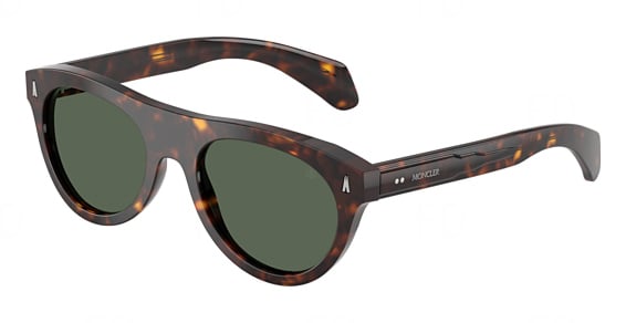 Moncler ME6022U SPLASH - Shiny Havana, Plastic, Round frame