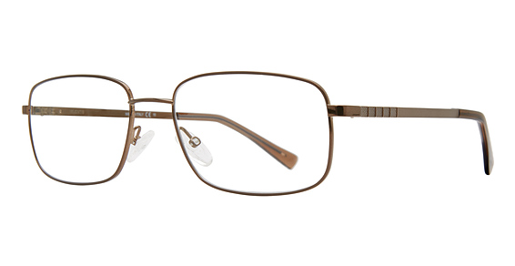 Elasta E 7245 - Brown, Stainless Steel, Rectangle frame