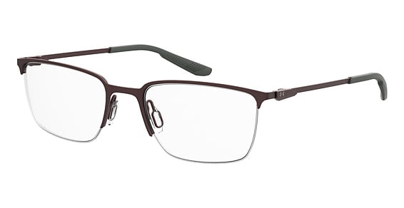 Under Armour UA 5005/G - Brown, Stainless Steel, Rectangle frame