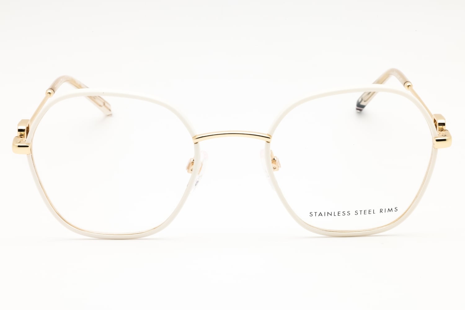 Tommy Hilfiger TH 2153 - Ivory Gold, Metal, Round frame