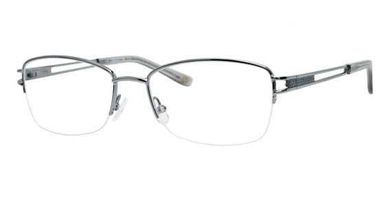Liz Claiborne L 675 - Matte Teal, Stainless Steel, Cat Eye frame