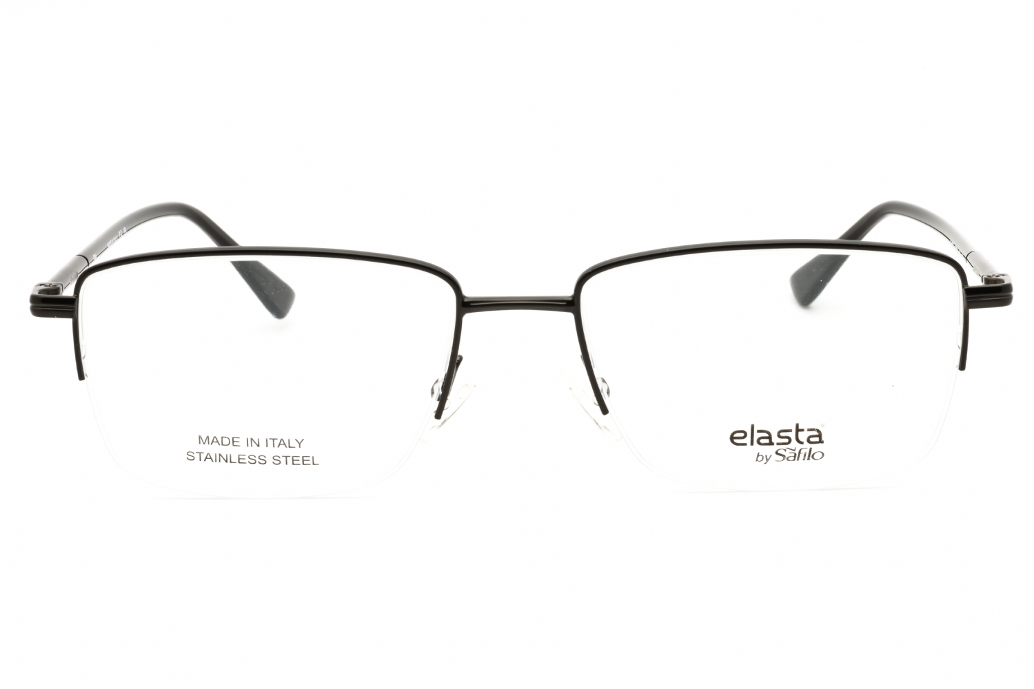 Elasta E 7249 - BLK Ruthenium, Metal, Rectangle frame