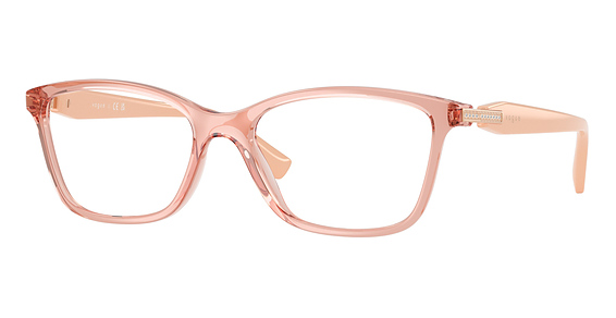 Vogue VO5680B - Transparent Pink, Acetate, Oval frame