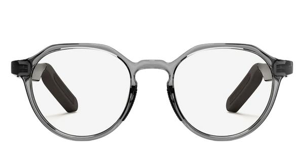 Reebok Jet Smart Eyewear Powered by Lucyd - Grey, Plastic, Round frame