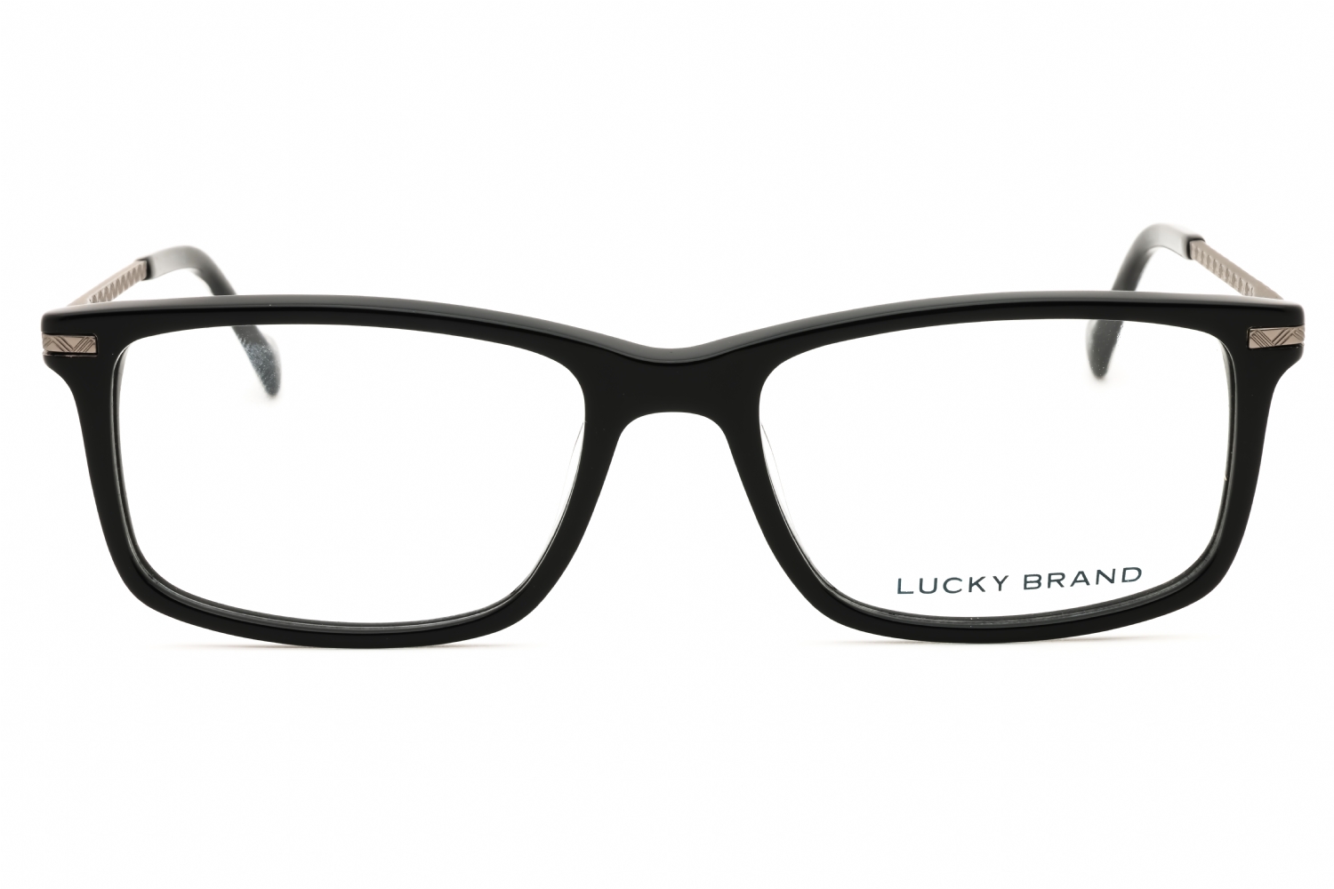 Lucky Brand VLBD423 - Black, Acetate, Rectangle frame