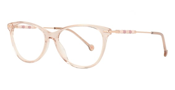 Carolina Herrera CH 0043 - Nude, Plastic, Rectangle frame