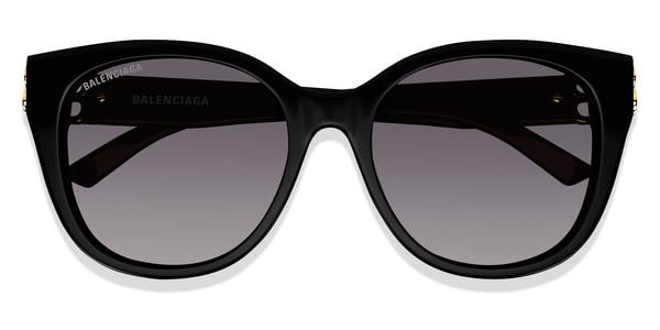 Balenciaga BB0103SA - Black, Acetate, Cat Eye frame