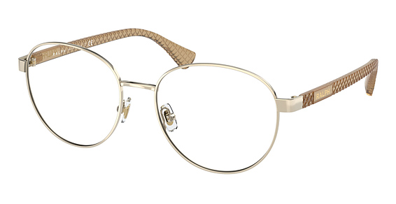 Ralph Lauren RA6050 - Shiny Pale Gold, Metal, Round frame