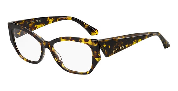Etro 0126 - Havana, Acetate, Rectangle frame