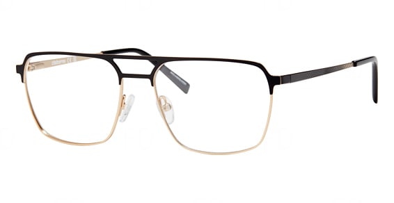 Liz Claiborne CB 281 - Black Gold, Stainless Steel, Aviator frame