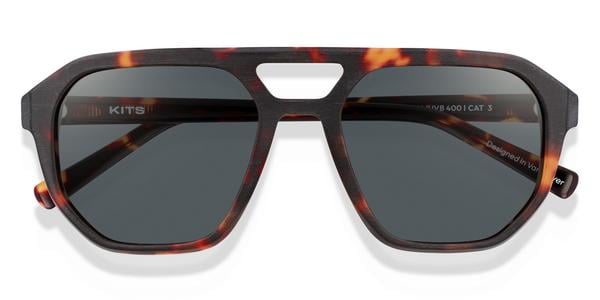KITS Neve Sun - Dark Havana, Acetate, Aviator frame