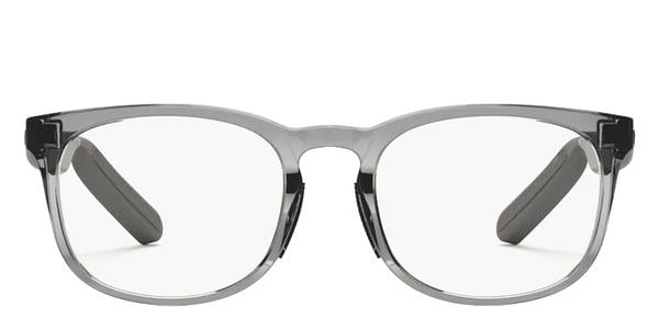 Reebok Thunder Slim Smart Eyewear Powered by Lucyd - Grey, Plastic, Rectangle frame