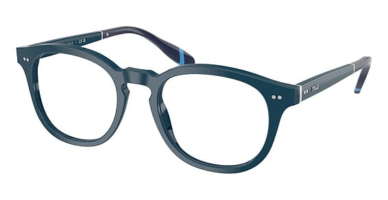 Polo PH2267 - Shiny Navy Blue, Plastic, Oval frame