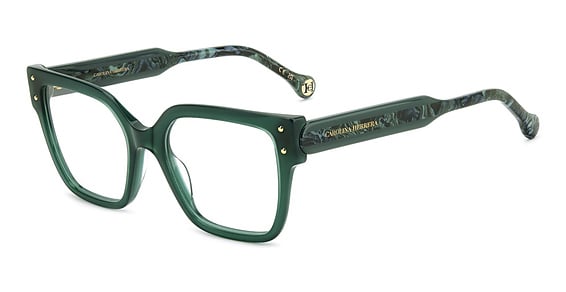Carolina Herrera HER 0325 - Green, Acetate, Cat Eye frame