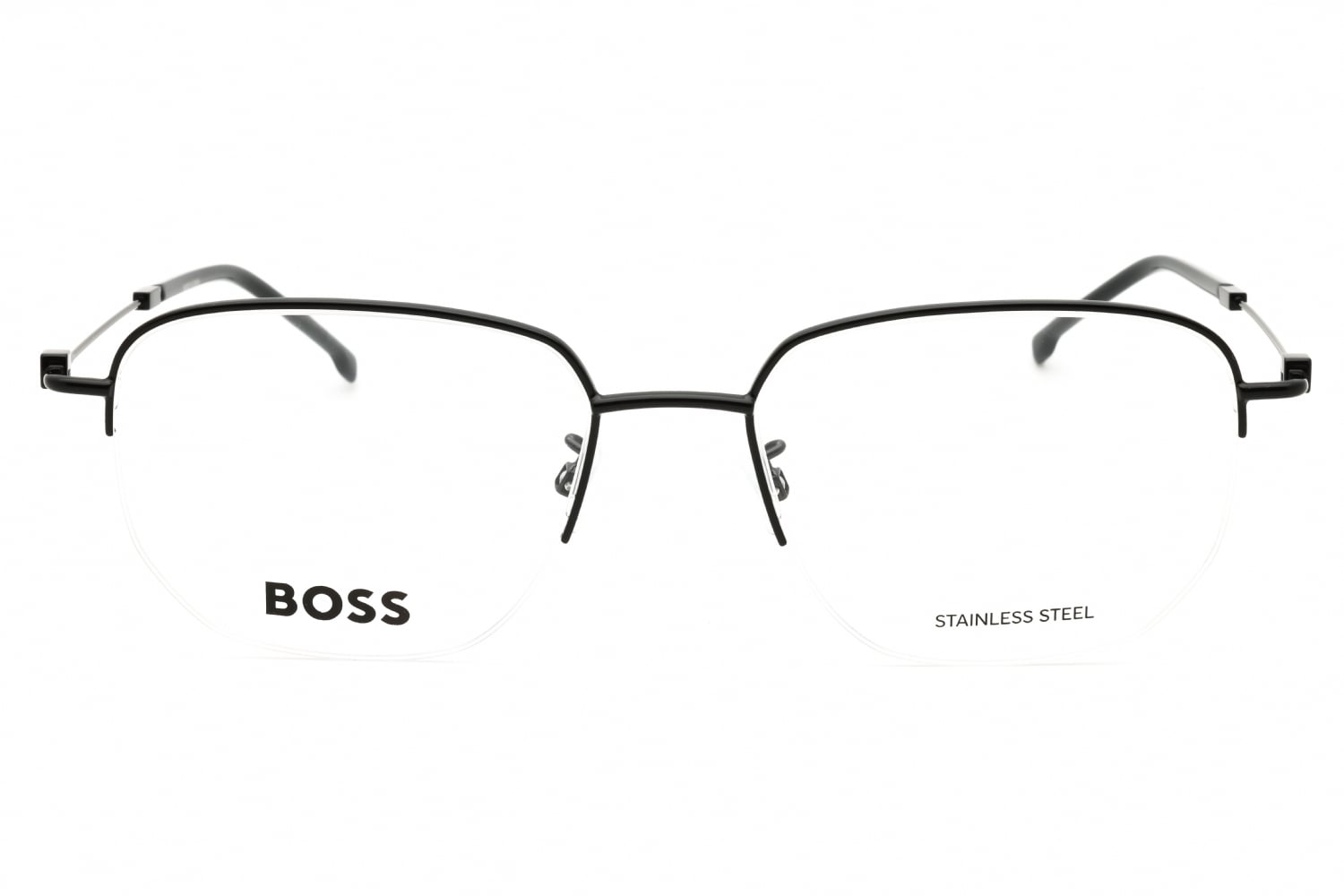 Hugo Boss BOSS 1544/F - Black, Metal, Oval frame