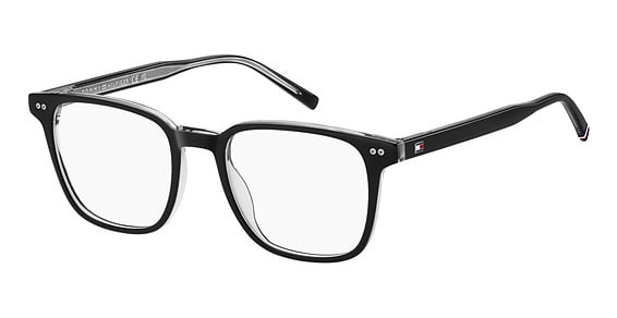 Tommy Hilfiger TH 2130 - Black, Acetate, Rectangle frame
