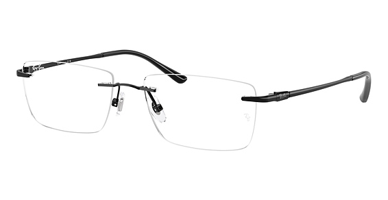 Ray-Ban RX8781D - Black, Titanium, Mixed Shapes frame