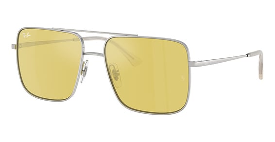 RayBan Aviators Yellow Flash Lenses Ray-Ban - Aviator Flash Lenses (Large) – Good See Co main image 3