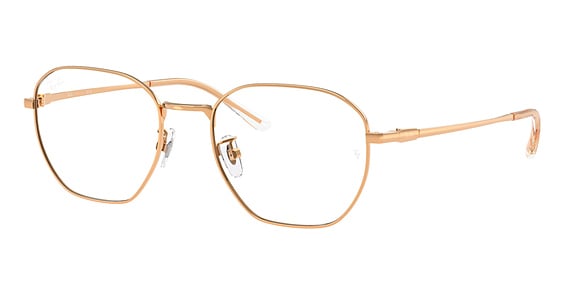 Ray-Ban RX8777D - Rosegold, Titanium, Oval frame