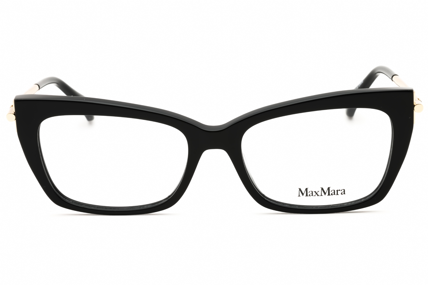 Max Mara MM5137 - Shiny Black, Acetate, Cat Eye frame