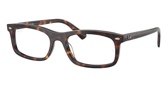 Ray-Ban RX5450 - Havana, Plastic, Rectangle frame