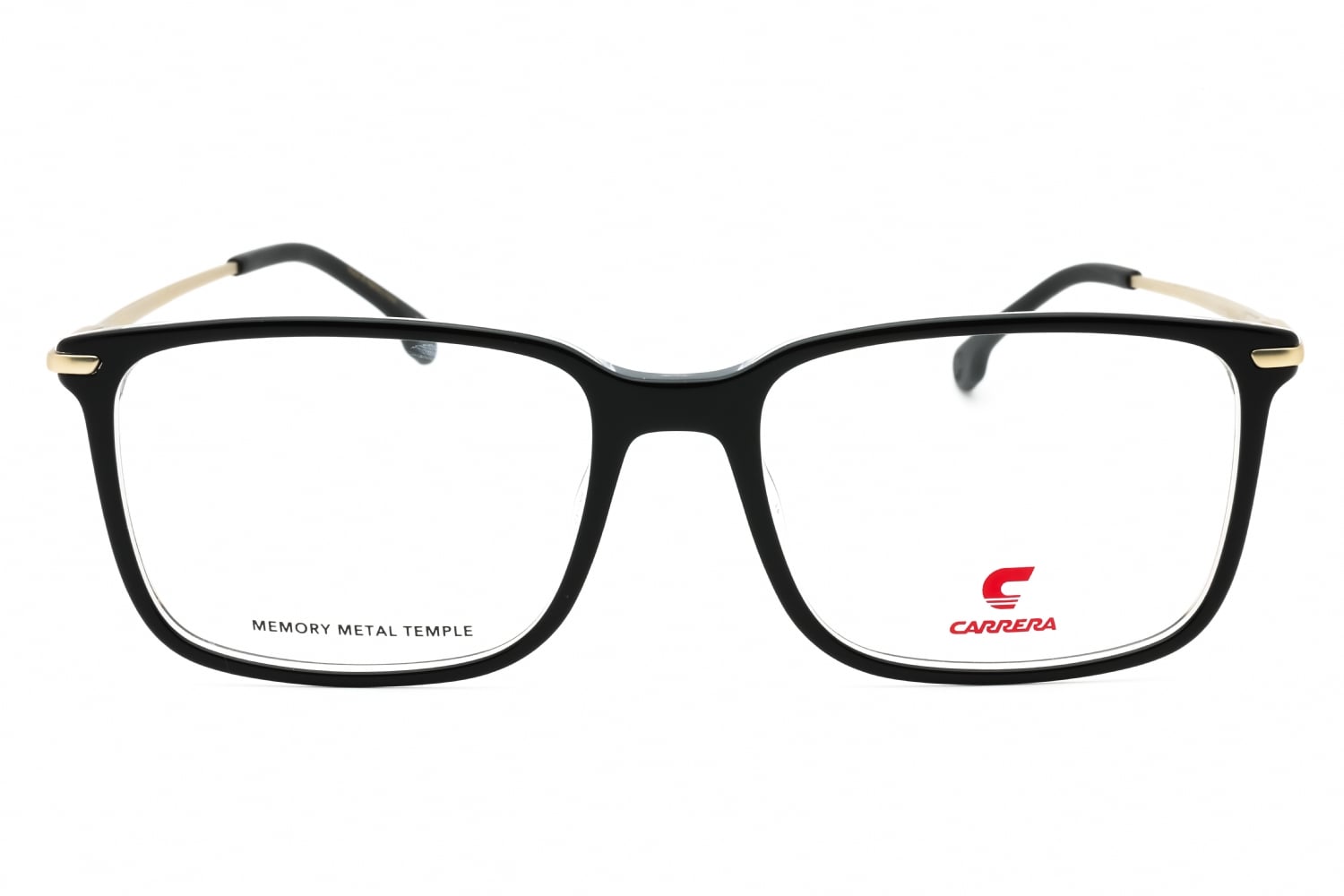 Carrera 8897 - Black Crystal, Plastic, Rectangle frame