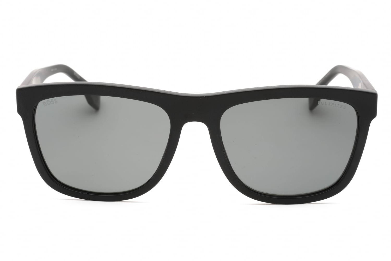 Hugo Boss BOSS 1439/S - Matte Black, Plastic, Rectangle frame