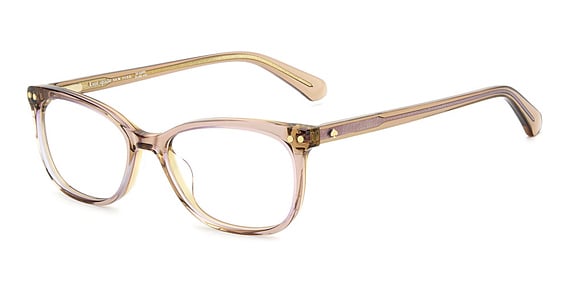 Kate Spade KS Adria 2 - Brwn Pink, Acetate, Rectangle frame
