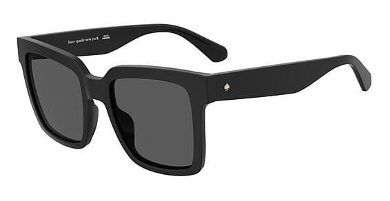 Kate Spade KS Shira 2/G/S - Qfum9 Black_, Acetate, Rectangle frame
