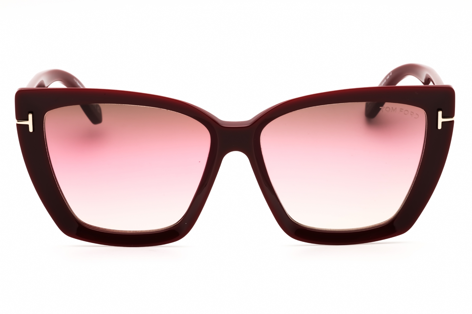 NEW MOSCHINO SUNGLASSES BURGUNDY BROWN WOMEN EYEWEAR MOSCHINO MOS130/S 0LHF HA MOSCHINO Mos130/S Unisex Sunglasses, Lhf/Ha Burgundy  main image 3