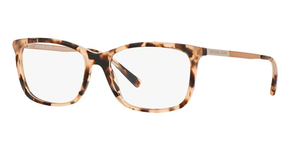 Michael Kors MK4030 VIVIANNA II - Pink Tortoise, Plastic, Oval frame