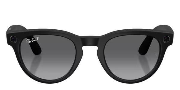 Ray-Ban RW4013 HEADLINER Meta Gen2 - Black, Plastic, Round frame
