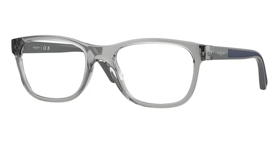Vogue Junior VY2042 - Transparent Grey, Acetate, Oval frame