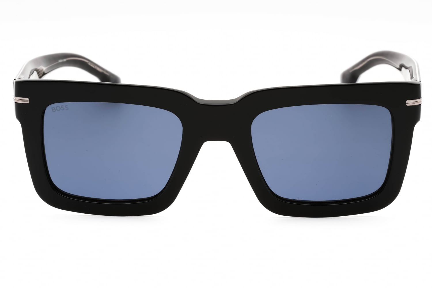 Hugo Boss BOSS 1501/S - Black Pattern Black, Mixed Materials, Rectangle frame