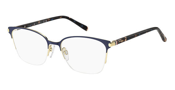 Tommy Hilfiger TH 2352 - Blue Gold, Stainless Steel, Rectangle frame