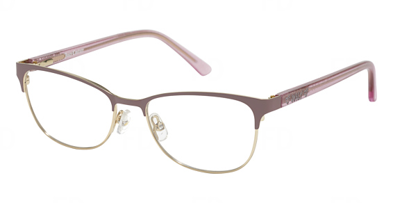 Juicy Couture JU 967 - Matte Pink, Stainless Steel, Rectangle frame