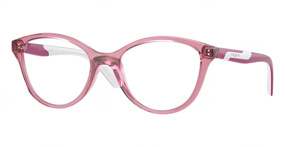 Vogue Junior Optical VY2019 - Transparent Purple, Acetate, Oval frame