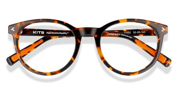 KITS Big Madison Sport - Dark Havana, Acetate, Round frame